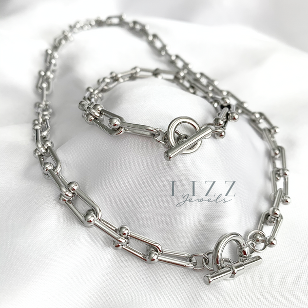 Nynke Silver Necklace