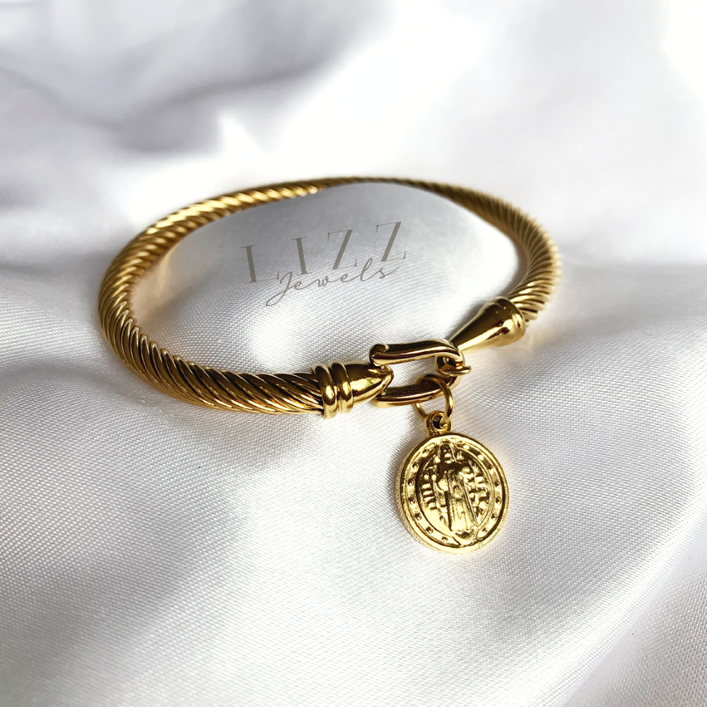 Chloë Twisted Gold Bracelet