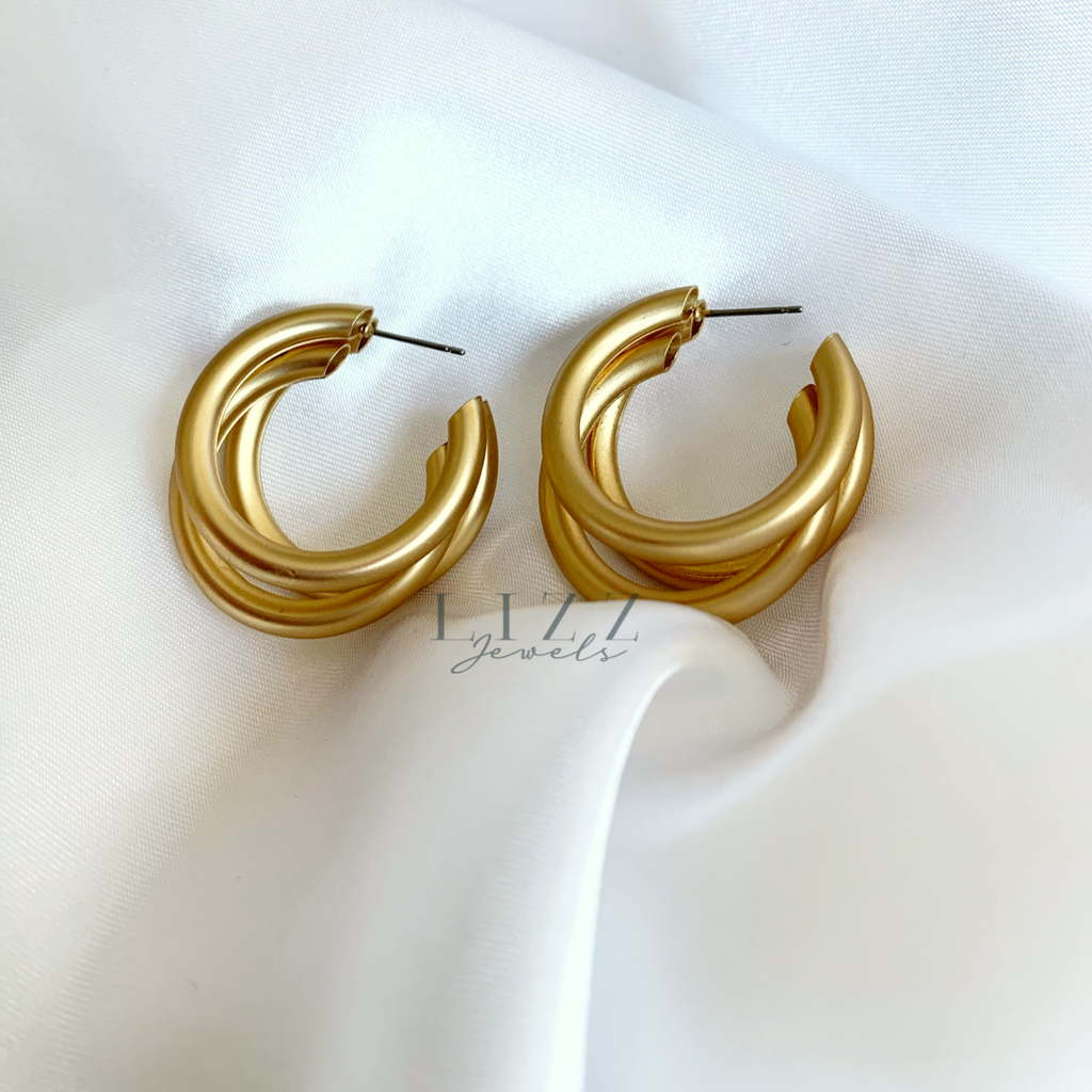 Tess Brushed Gold